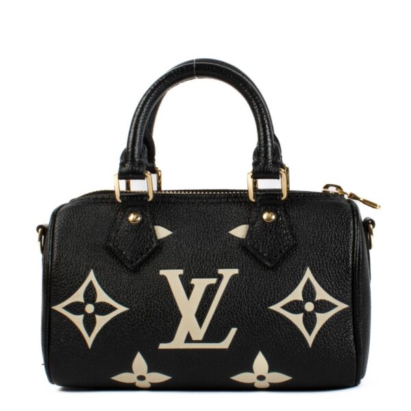 shop 100% authentic second hand Louis Vuitton Monogram Empreinte Nano Speedy Bag on Labellov.com