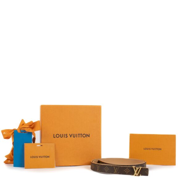Louis Vuitton Monogram Reversible Belt - Size 85