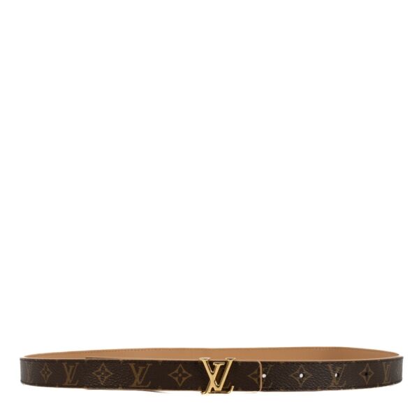 shop 100% authentic second hand Louis Vuitton Monogram Reversible Belt - Size 85 on Labellov.com