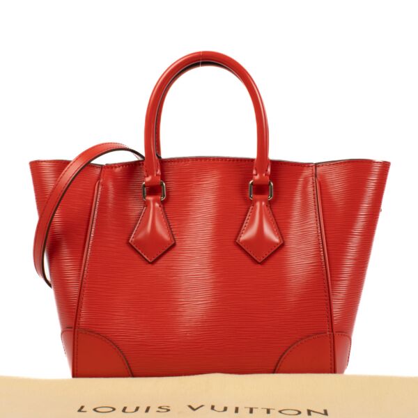 Louis Vuitton Red Epi Leather Phoenix Bag