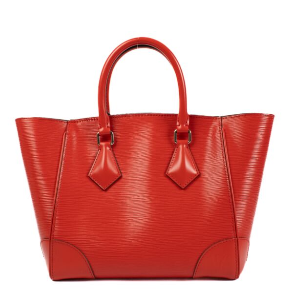 Louis Vuitton Red Epi Leather Phoenix Bag