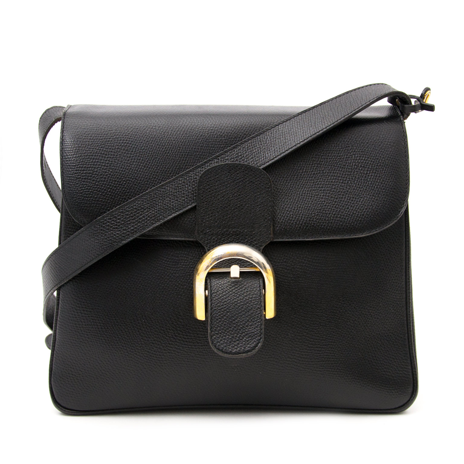 Brillant leather handbag Delvaux Black in Leather - 24371345