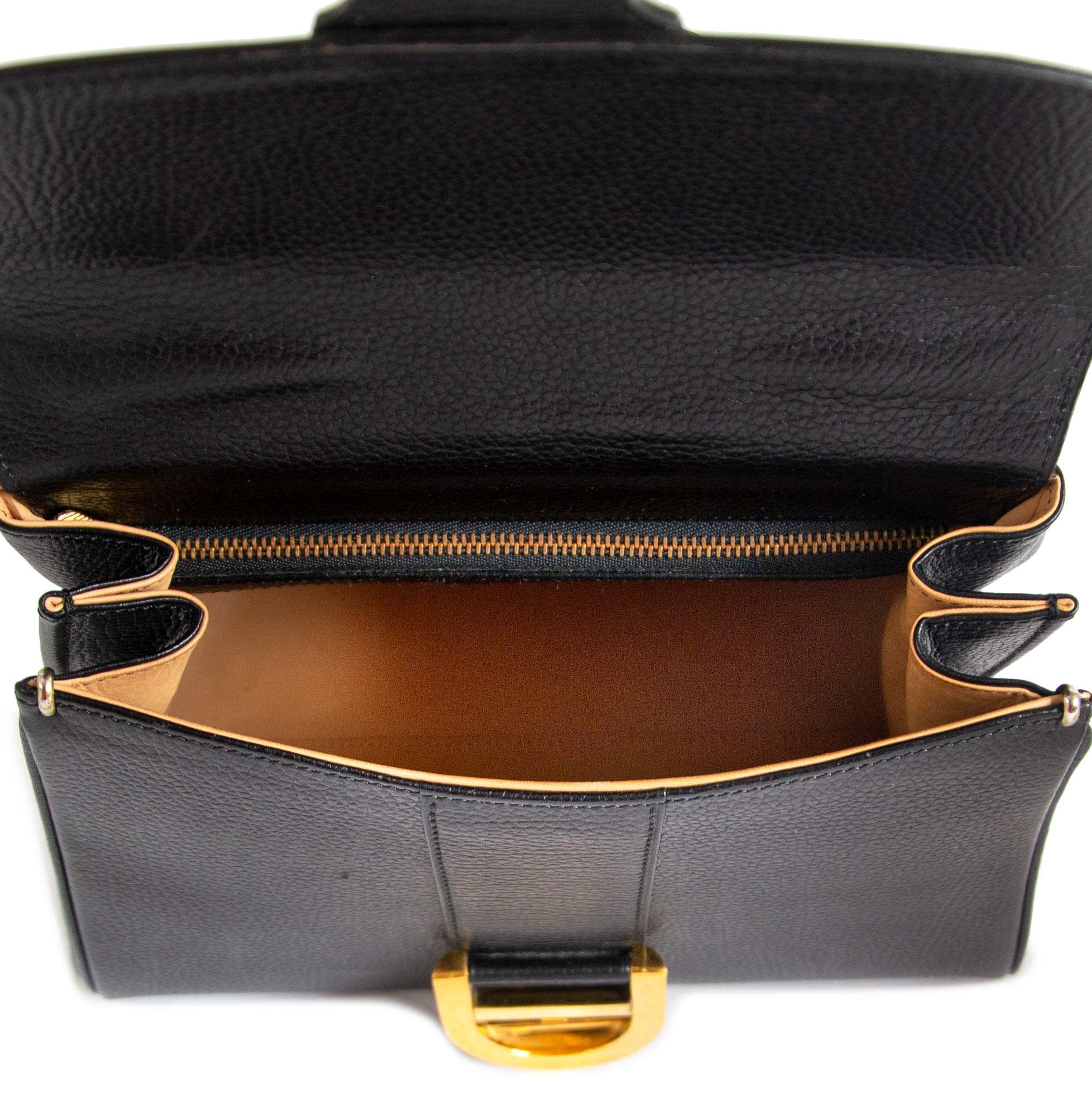 Delvaux Black Brillant Mini + Strap ○ Labellov ○ Buy and Sell