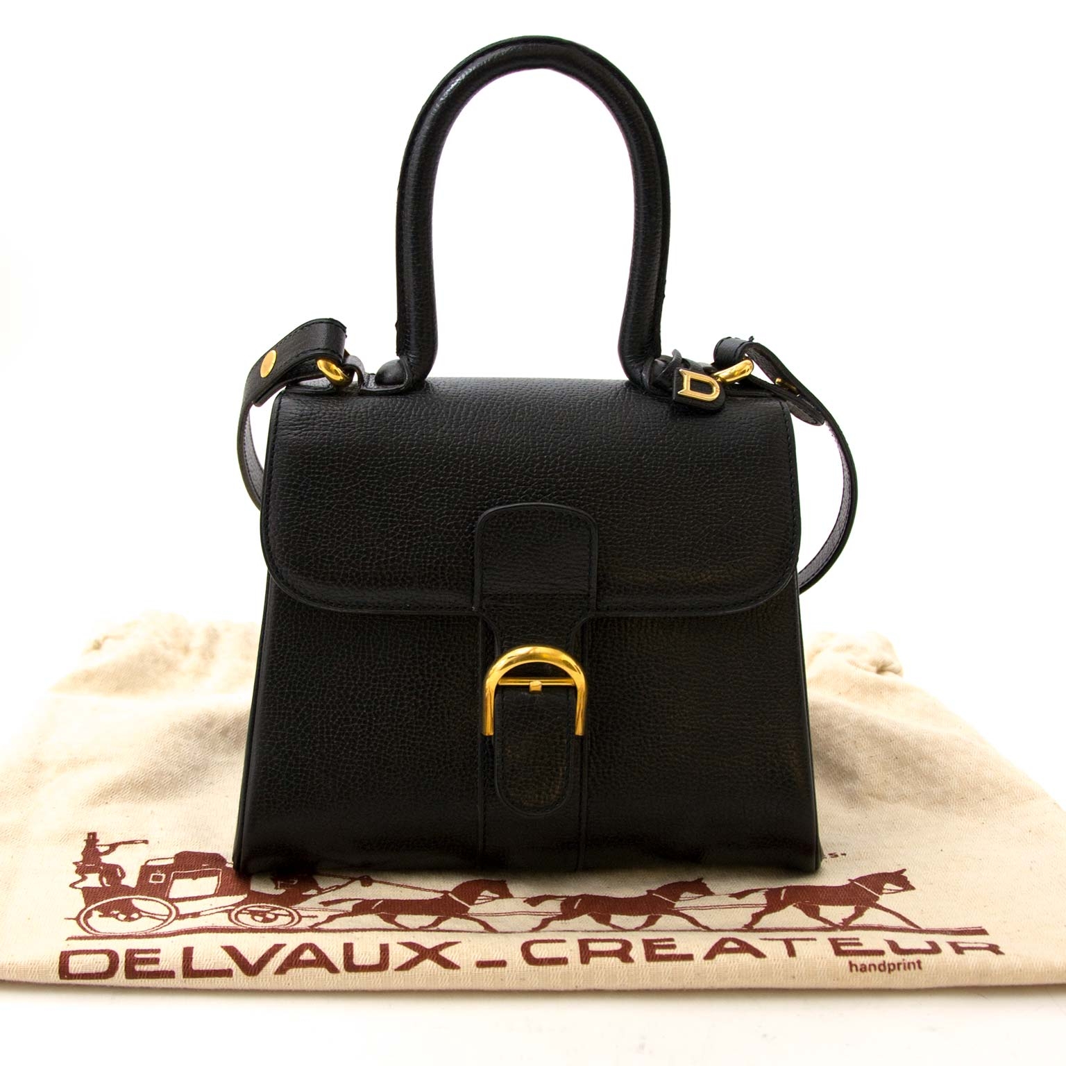 Rare Delvaux Taiwan Exclusive Mini Brillant Bag Black 2020