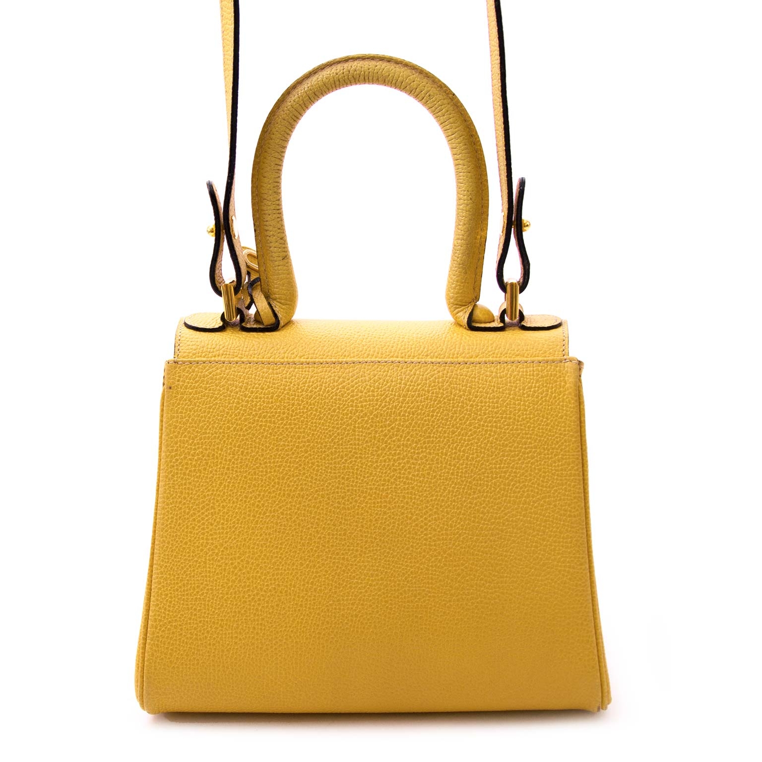 Delvaux Brillant Yellow PM ○ Labellov ○ Buy and Sell Authentic