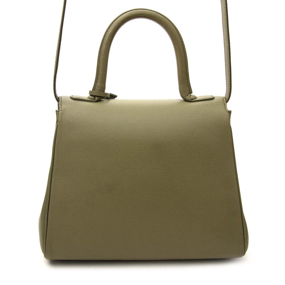 Delvaux Brillant PM Olive Green ○ Labellov ○ Buy and Sell Authentic Luxury