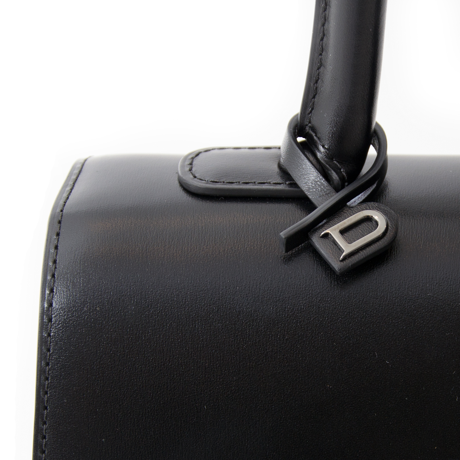 The Brilliant MM Humor This is not a Delvaux Black Leather ref.724738 -  Joli Closet