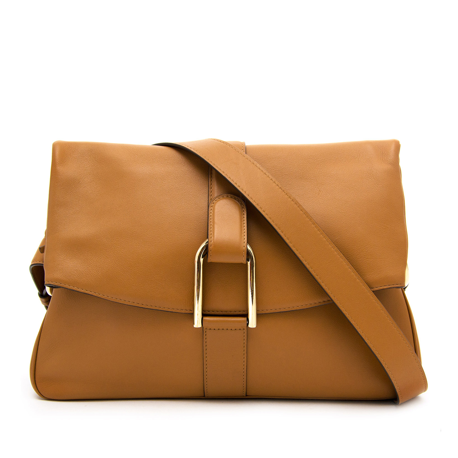 Delvaux Brown Givry Shoulder Bag