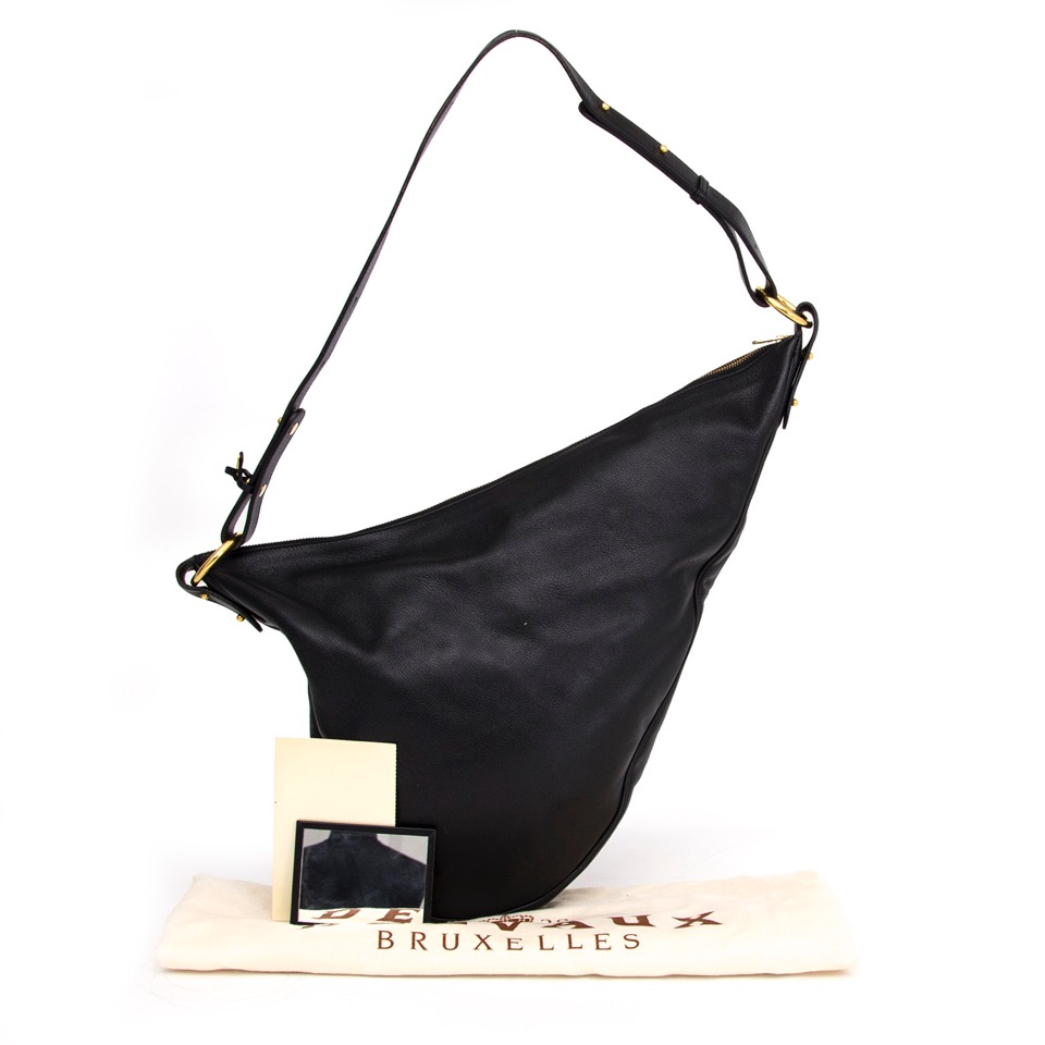 Delvaux Tempête Micro Black Supple Calf ○ Labellov ○ Buy and