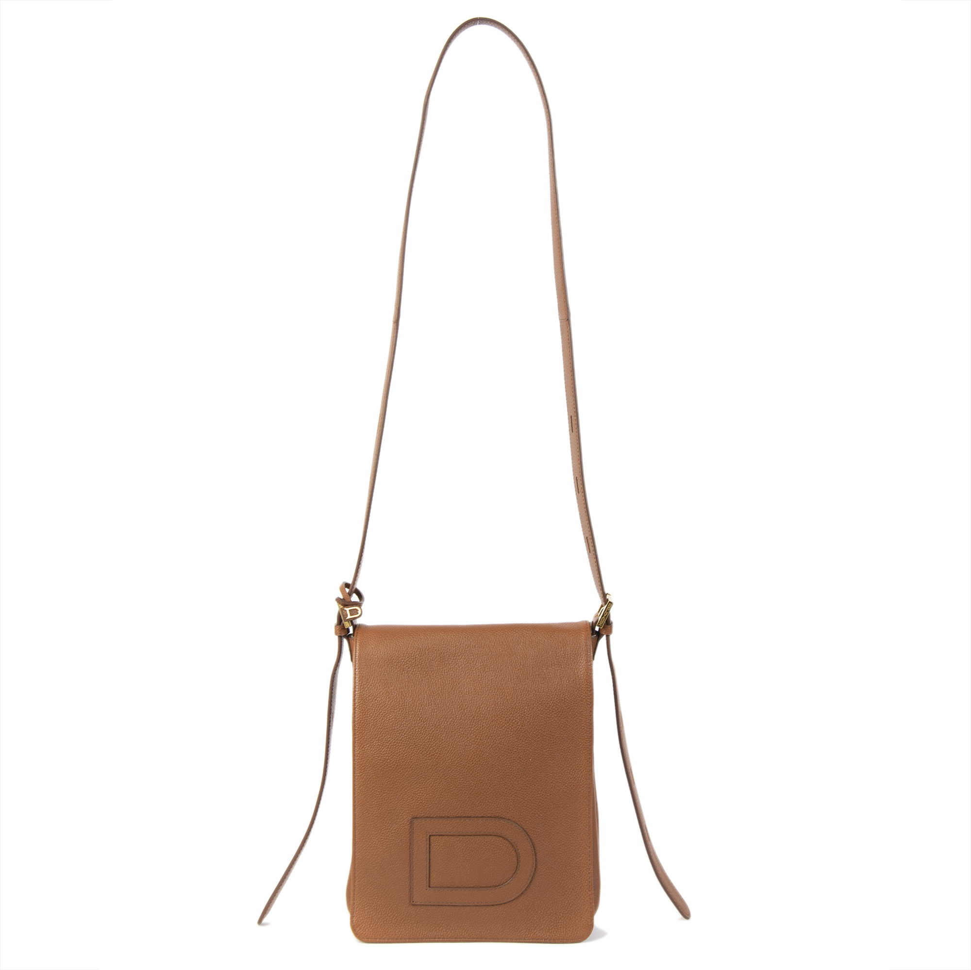 Delvaux Cognac Tempête PM at 1stDibs