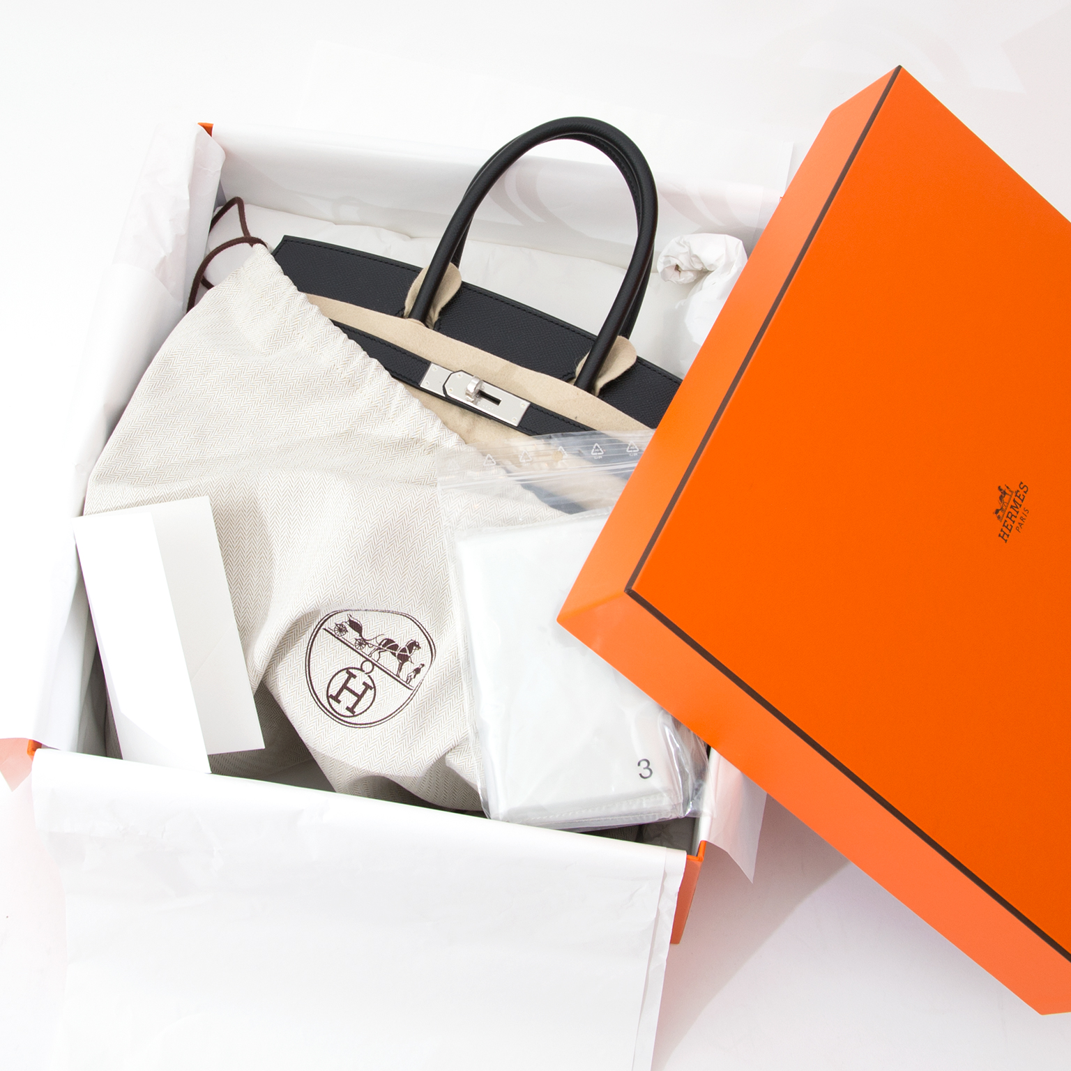 Brand New Hermes Birkin 30 Epson Feu GHW ○ Labellov ○ Buy and