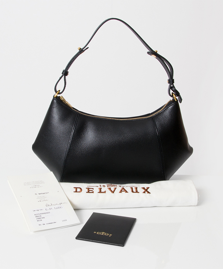 Delvaux Tempête Mini Black Supple Calf ○ Labellov ○ Buy and Sell Authentic  Luxury