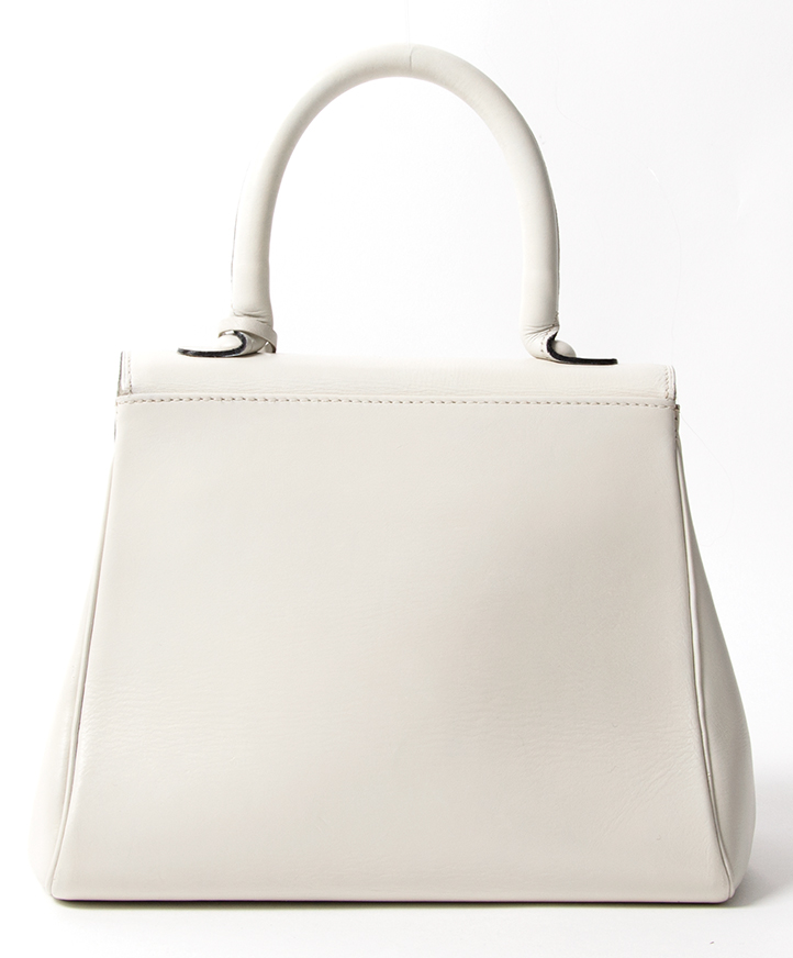 Brillant leather handbag Delvaux White in Leather - 25735775