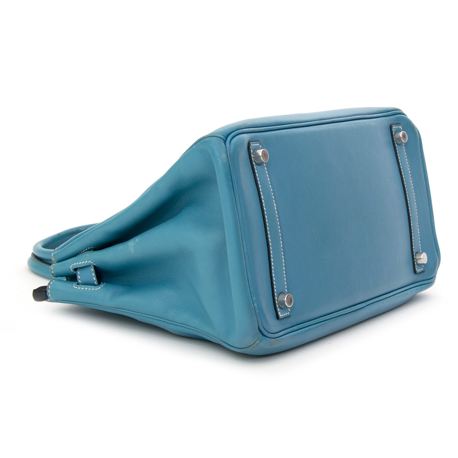 Pre💙 Hermes Birkin 30 Blue Jean Fjord PHW N fulltools, Women's Fashion,  Bags & Wallets, Cross-body Bags on Carousell