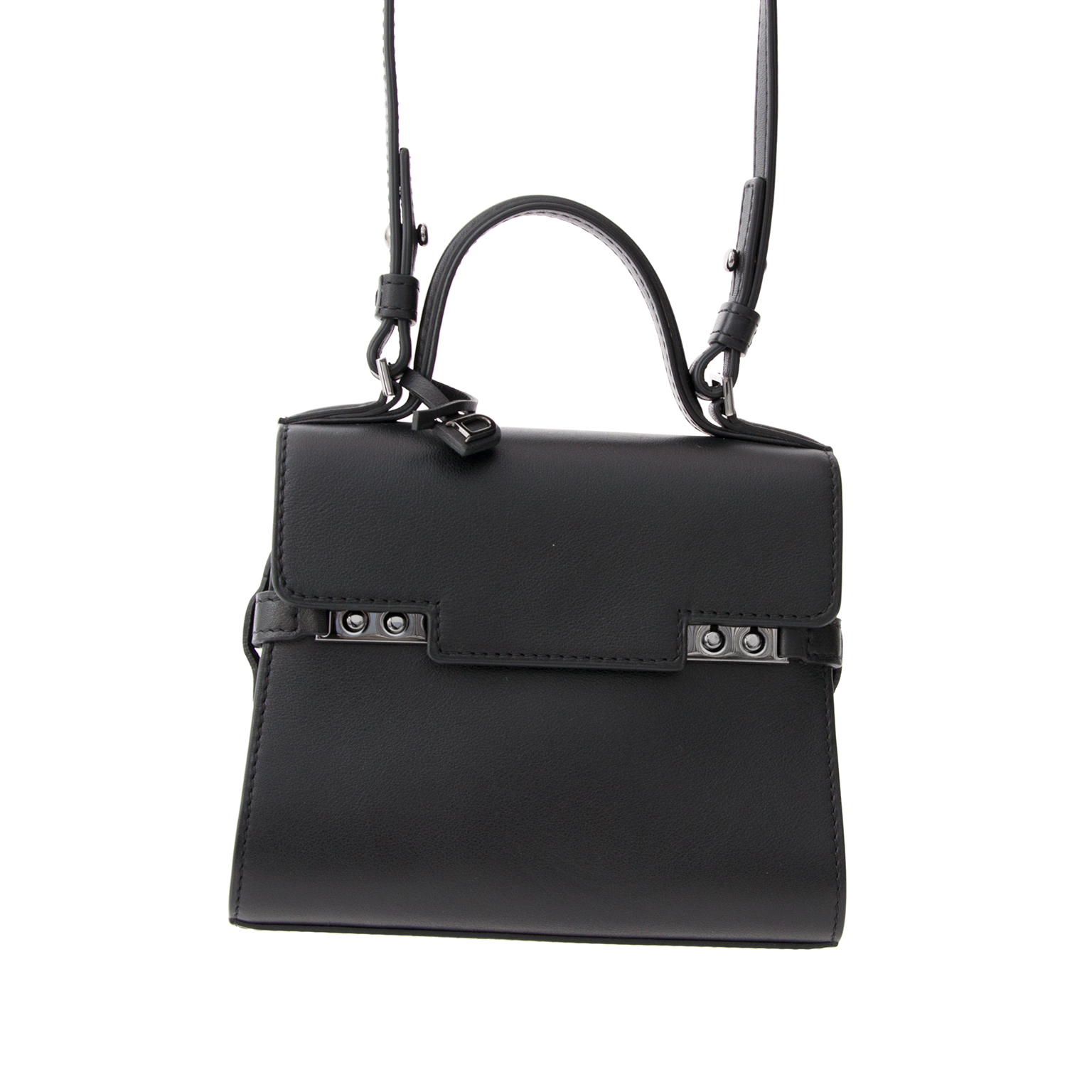 BRAND NEW Delvaux Tempête Micro Calf Souple Black at 1stDibs