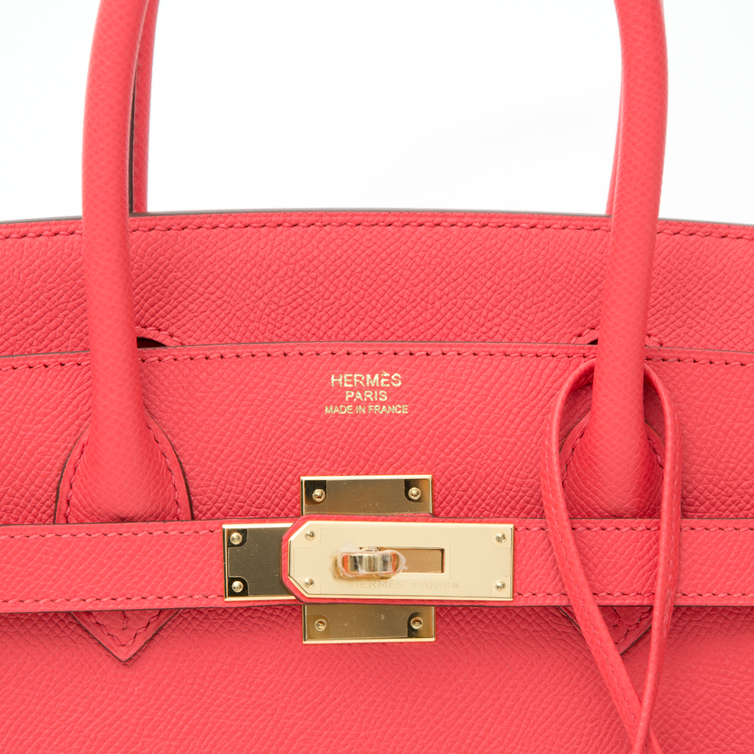 Hermes Birkin Bag 30cm Rose Jaipur Epsom Gold Hardware