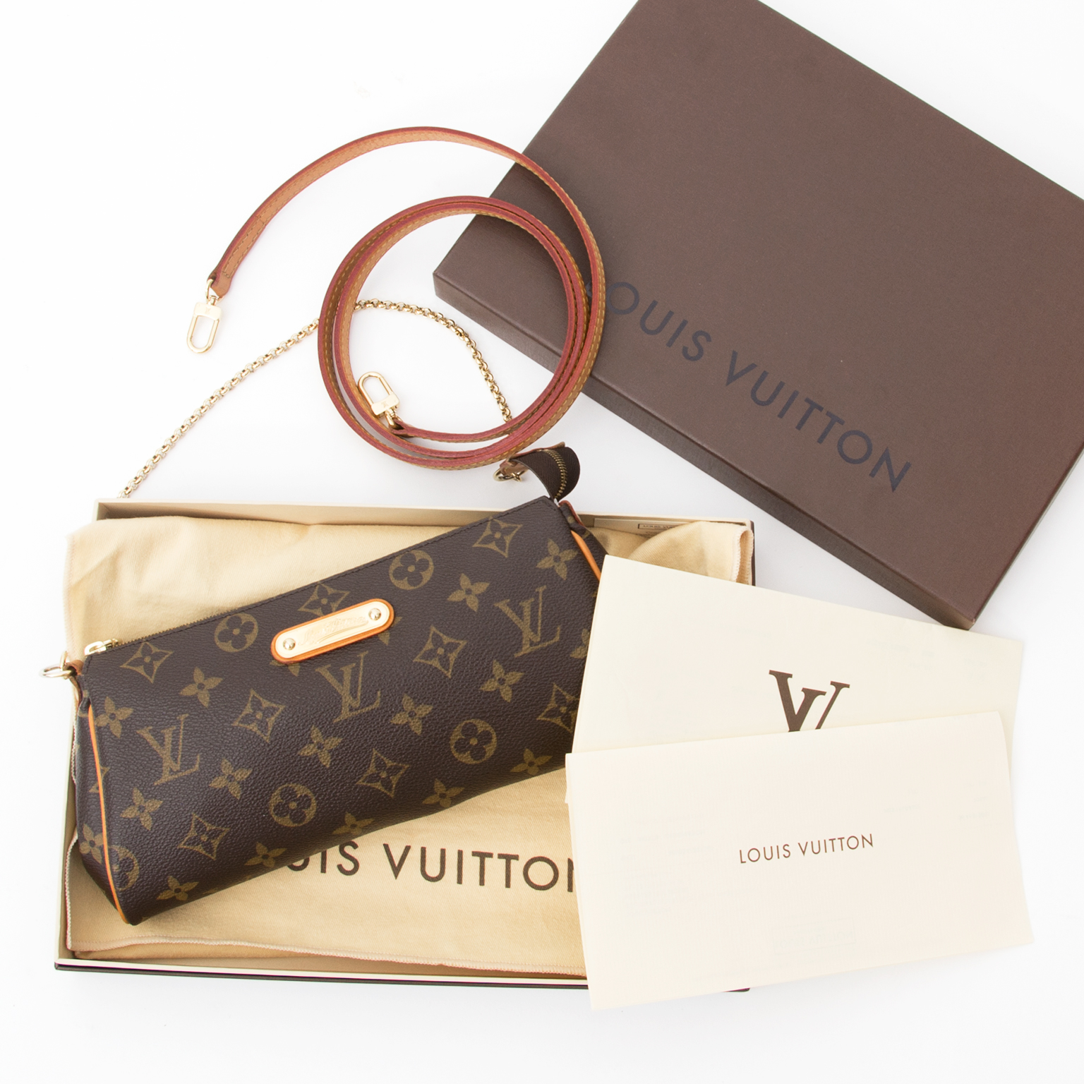 PRELOVED Louis Vuitton EVA Monogram Bag AA3160 011723