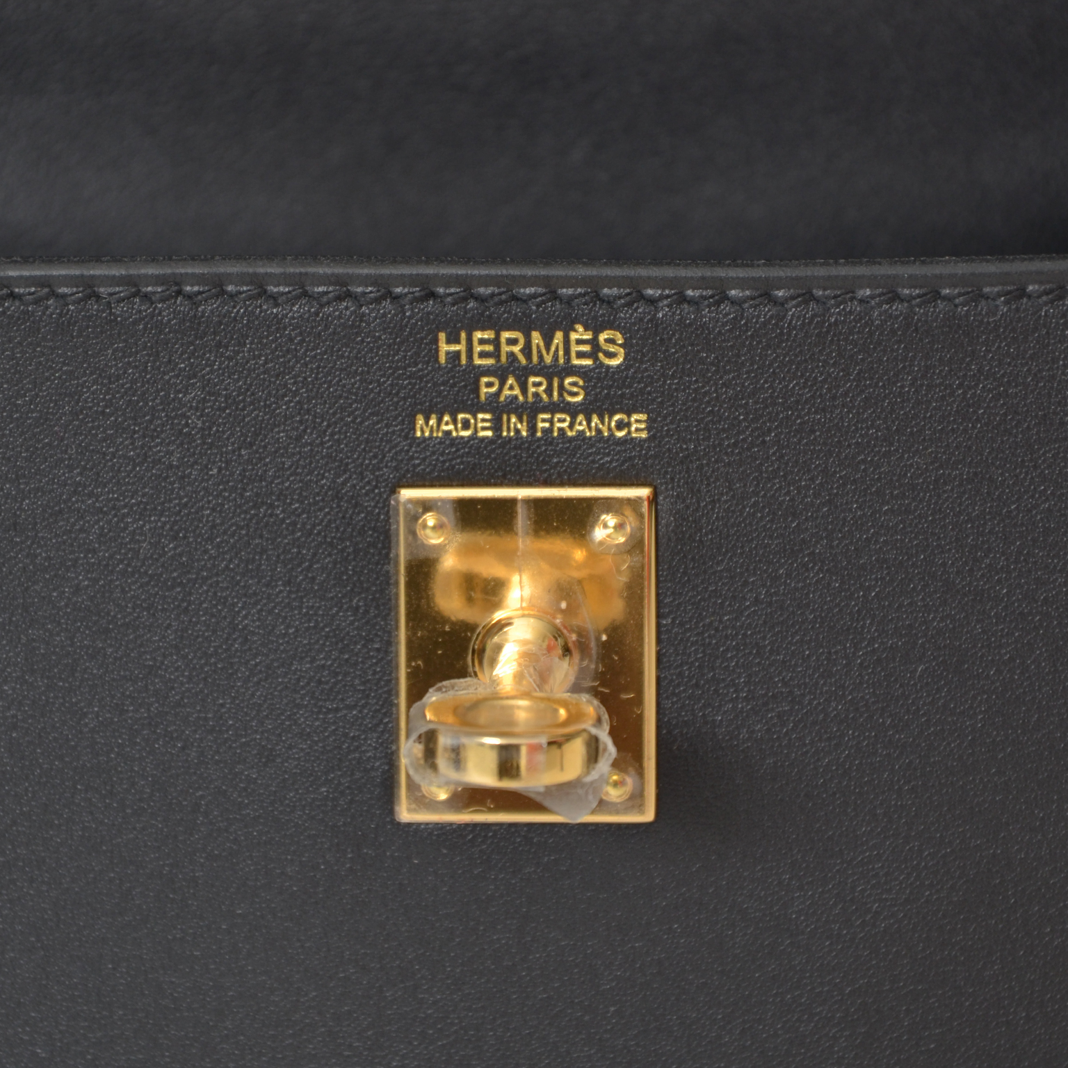 Hermes Kelly 25 Retourne Bleu Zéphyr Swift Gold Hardware - Vendome