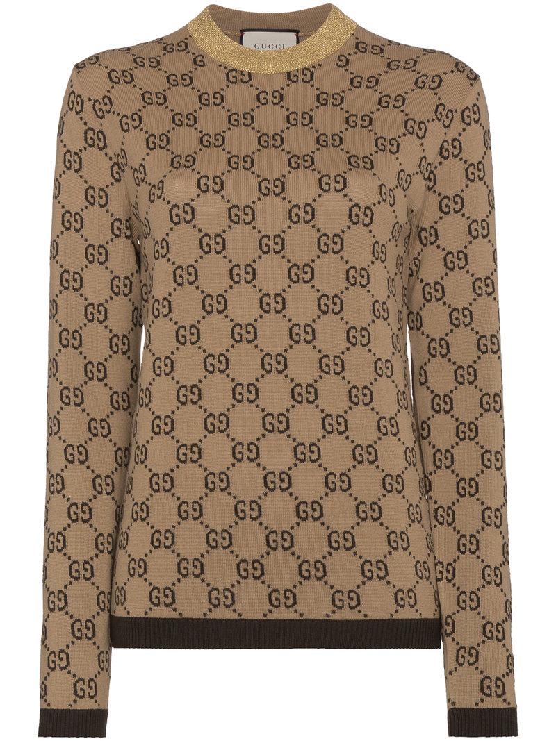 gucci monogram top