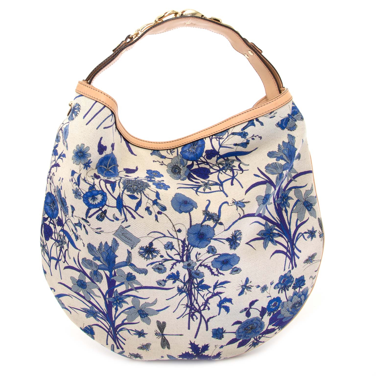 Gucci flower best sale bag blue