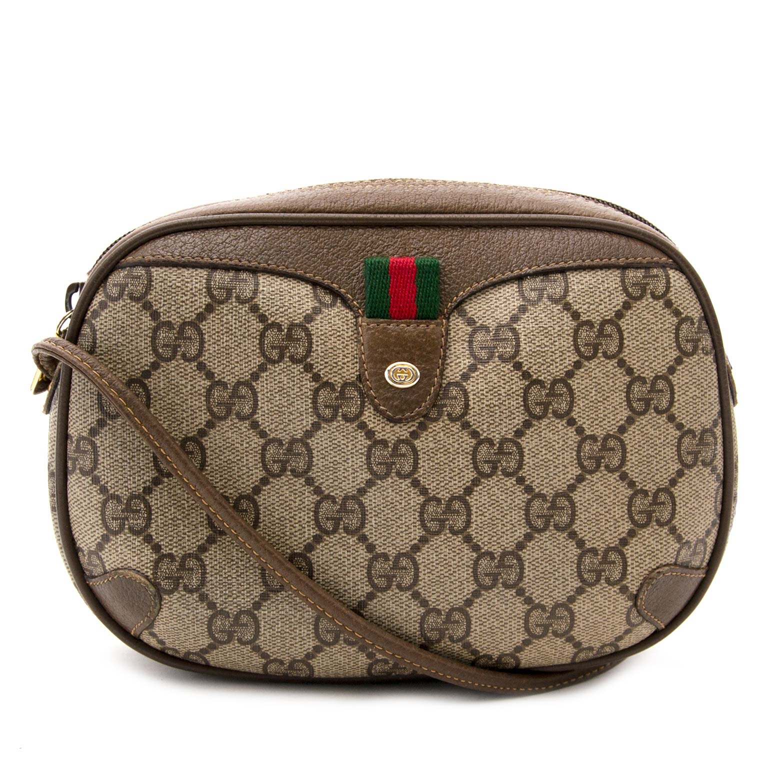 The Junco - Navy Vintage Gucci GG Crossbody in 2023