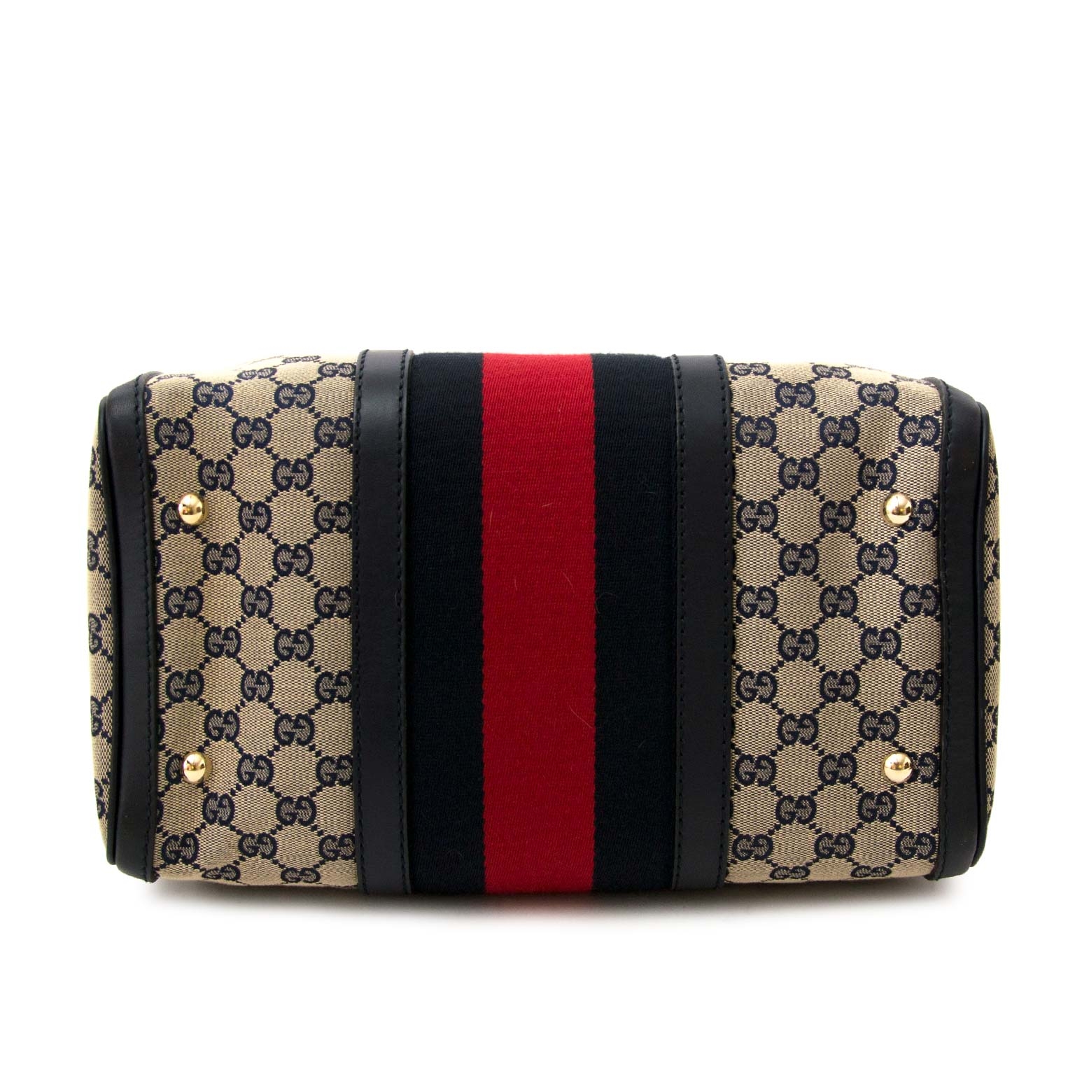 Gucci Vintage Monogram Canvas Bag ○ Labellov ○ Buy and Sell Authentic Luxury
