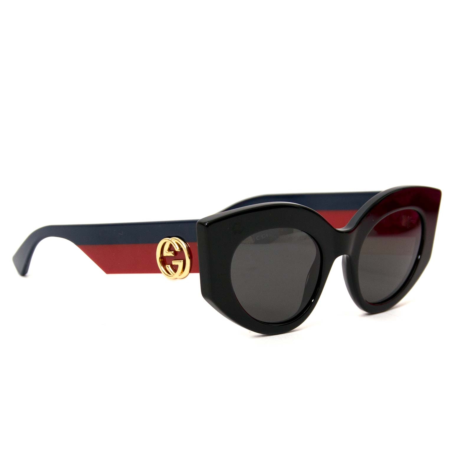 gucci oversize cat eye acetate sunglasses