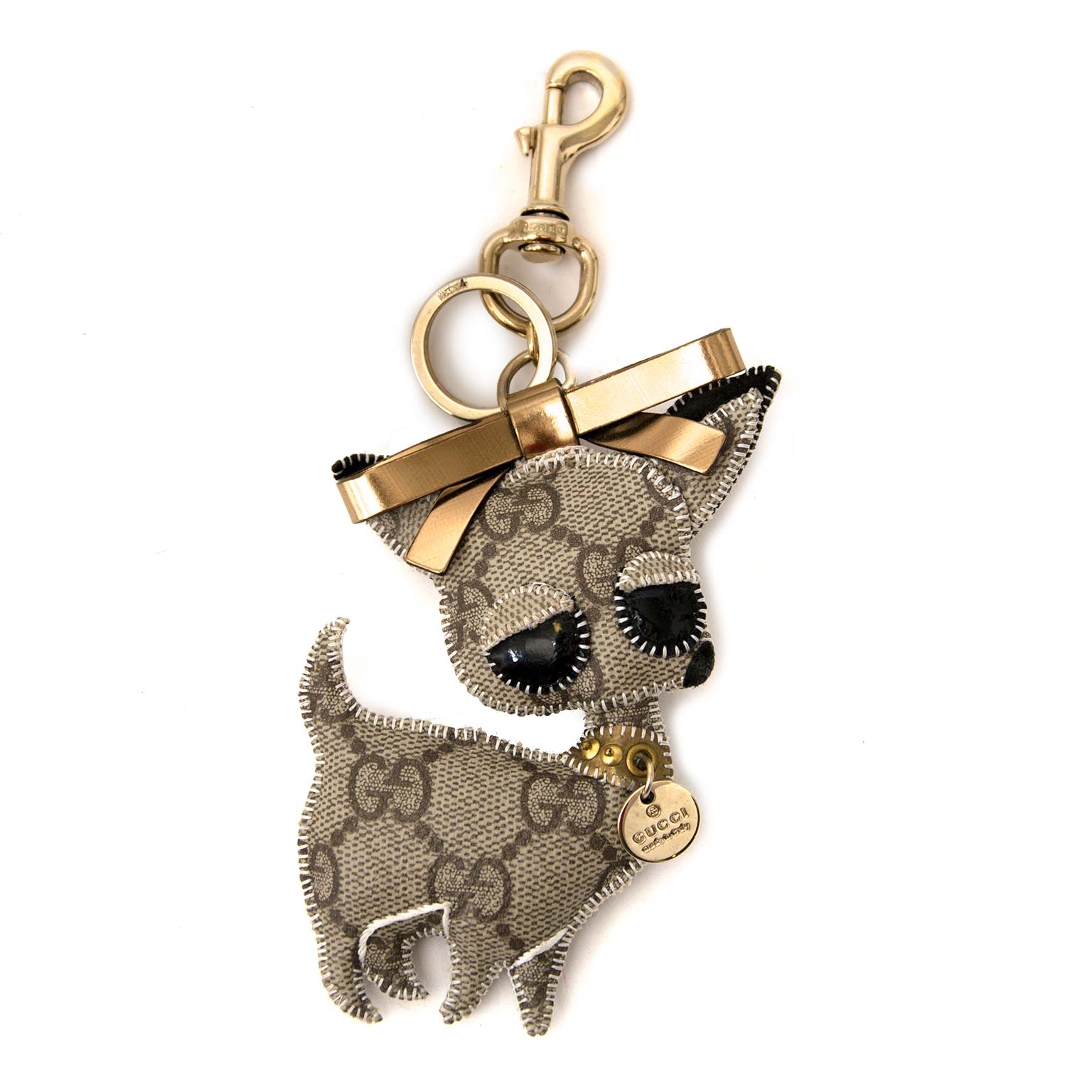 Gucci key charm dog - Gem