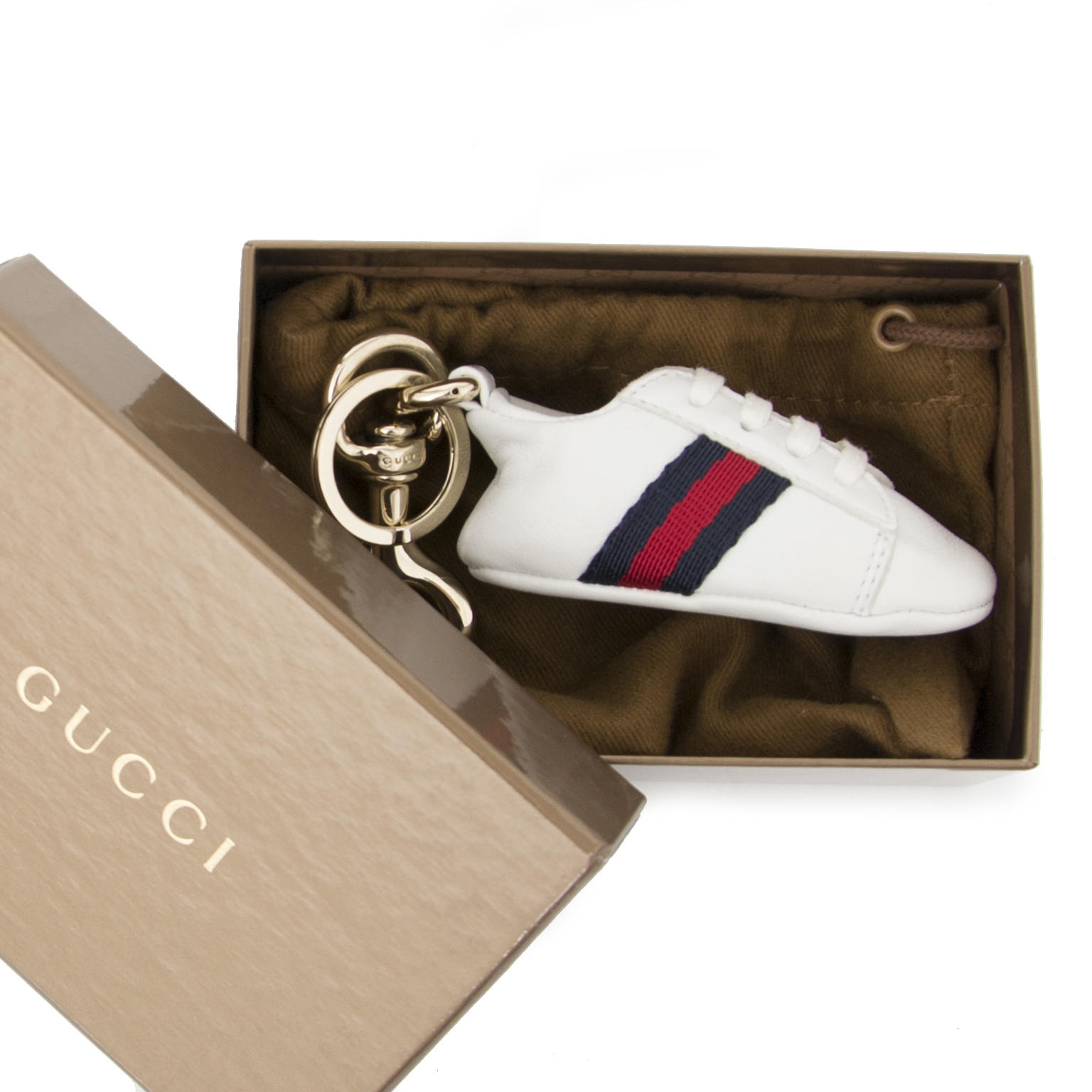 gucci shoe keychain