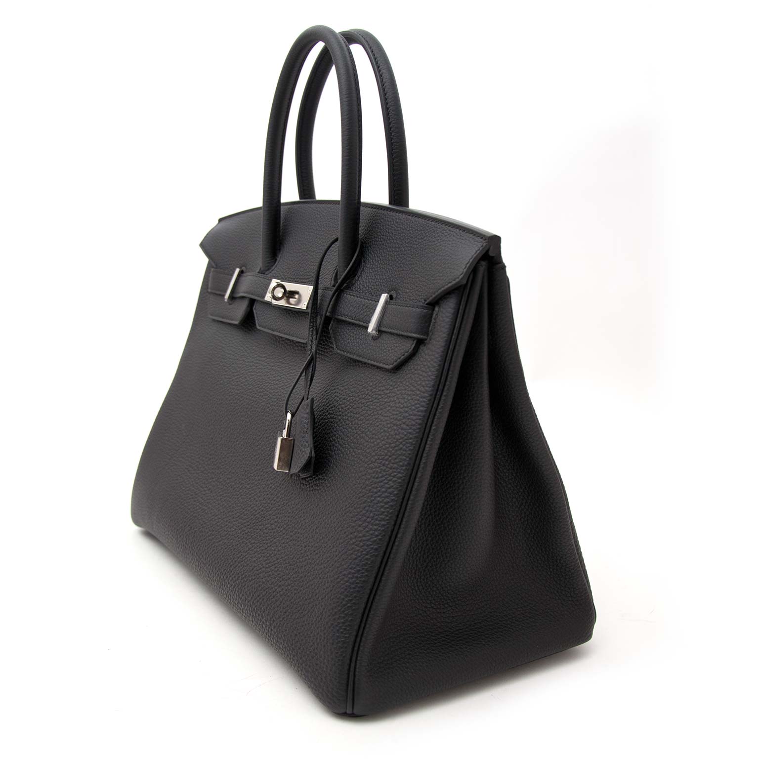 Hermès Birkin 35 Togo Black PHW ○ Labellov ○ Buy and Sell