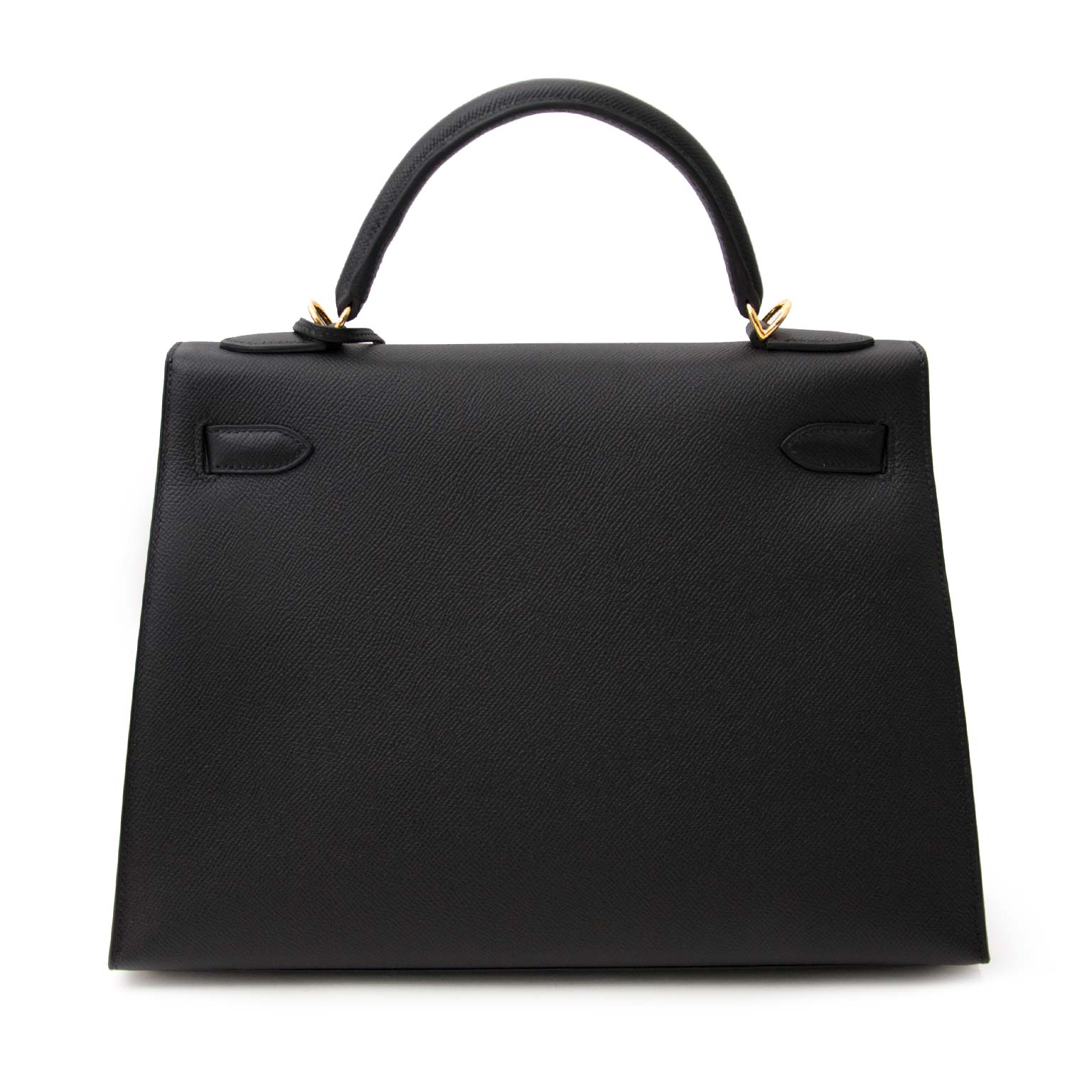 Hermes Kelly 32 Epsom Black Square O GHW, Luxury, Bags & Wallets on  Carousell