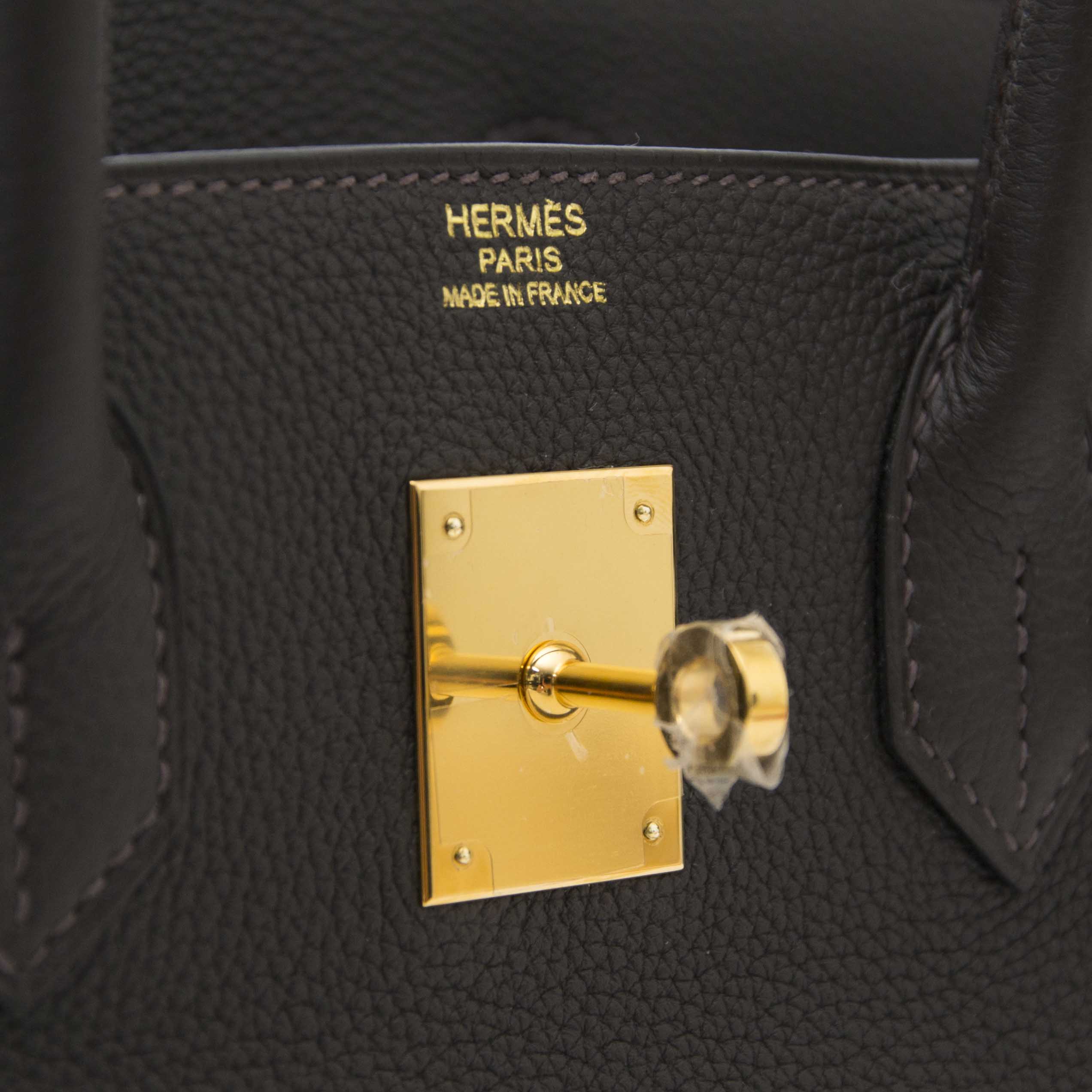 GALLERY RARE - HERMES Birkin 30 Macassar Macassar was released S/S  collection this year. Very dark brown color makes you look more elegant and  cool. In addition the bag has