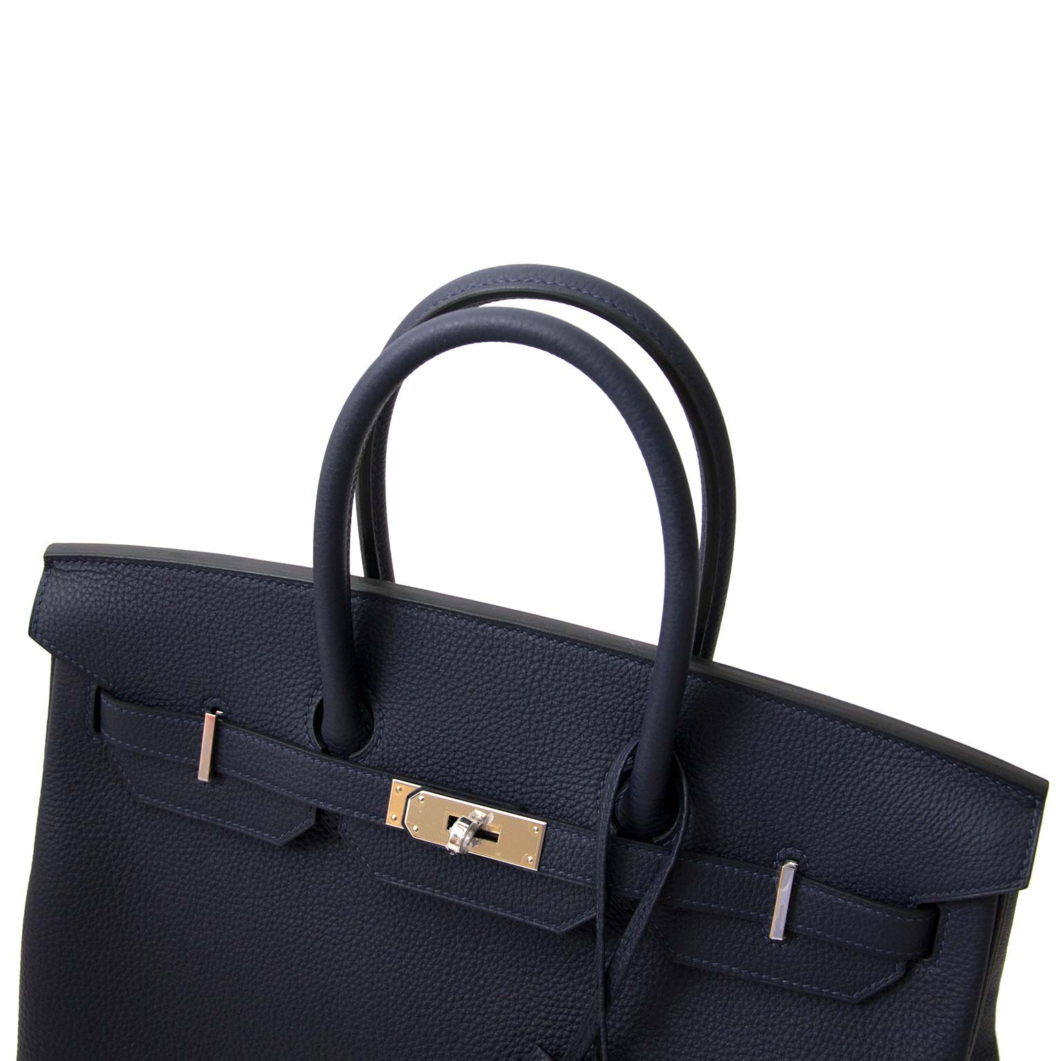Hermès Birkin 35 Togo Bleu Nuit GHW ○ Labellov ○ Buy and Sell Authentic  Luxury