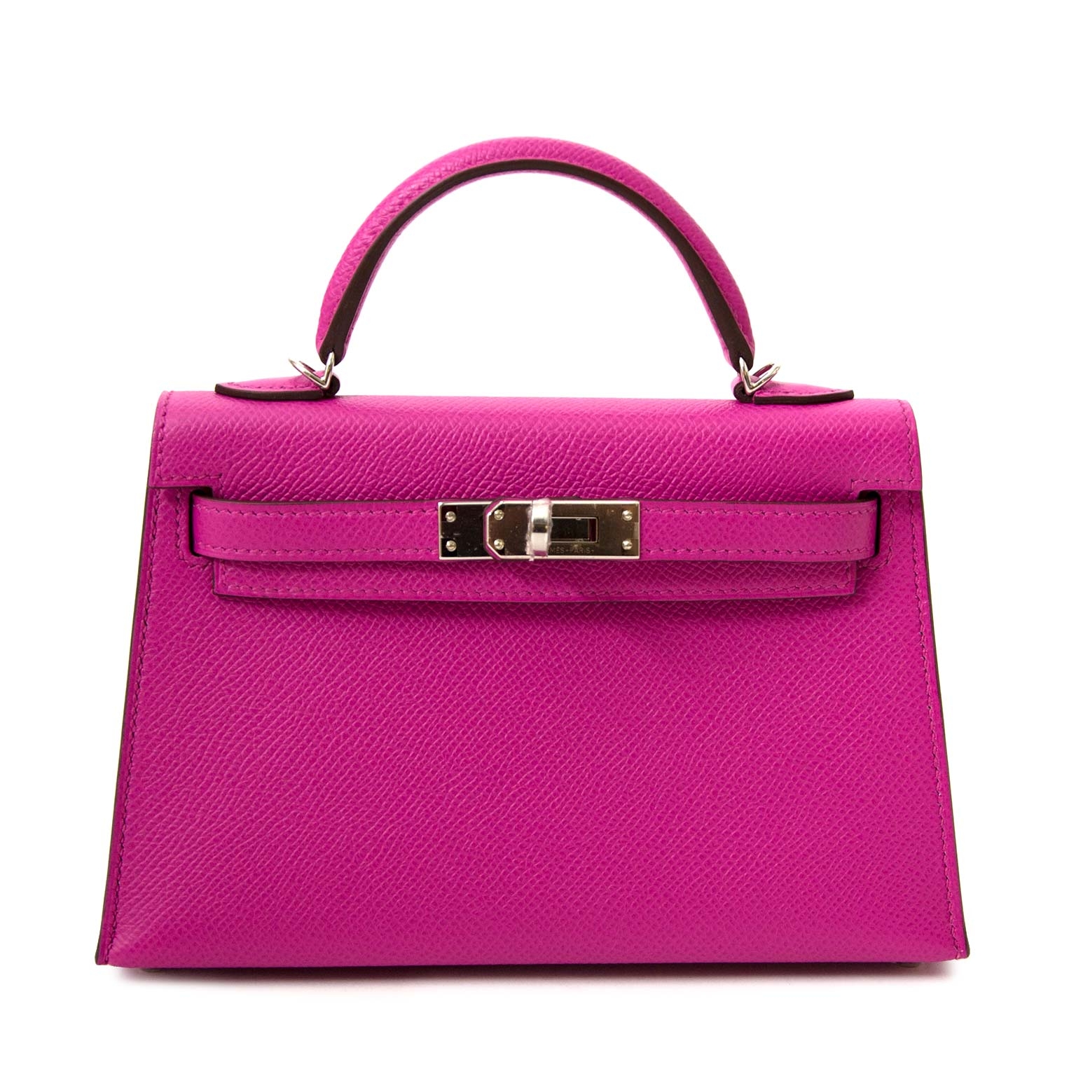 HERMES Mini Kelly II Magnolia Epsom PHW - Timeless Luxuries