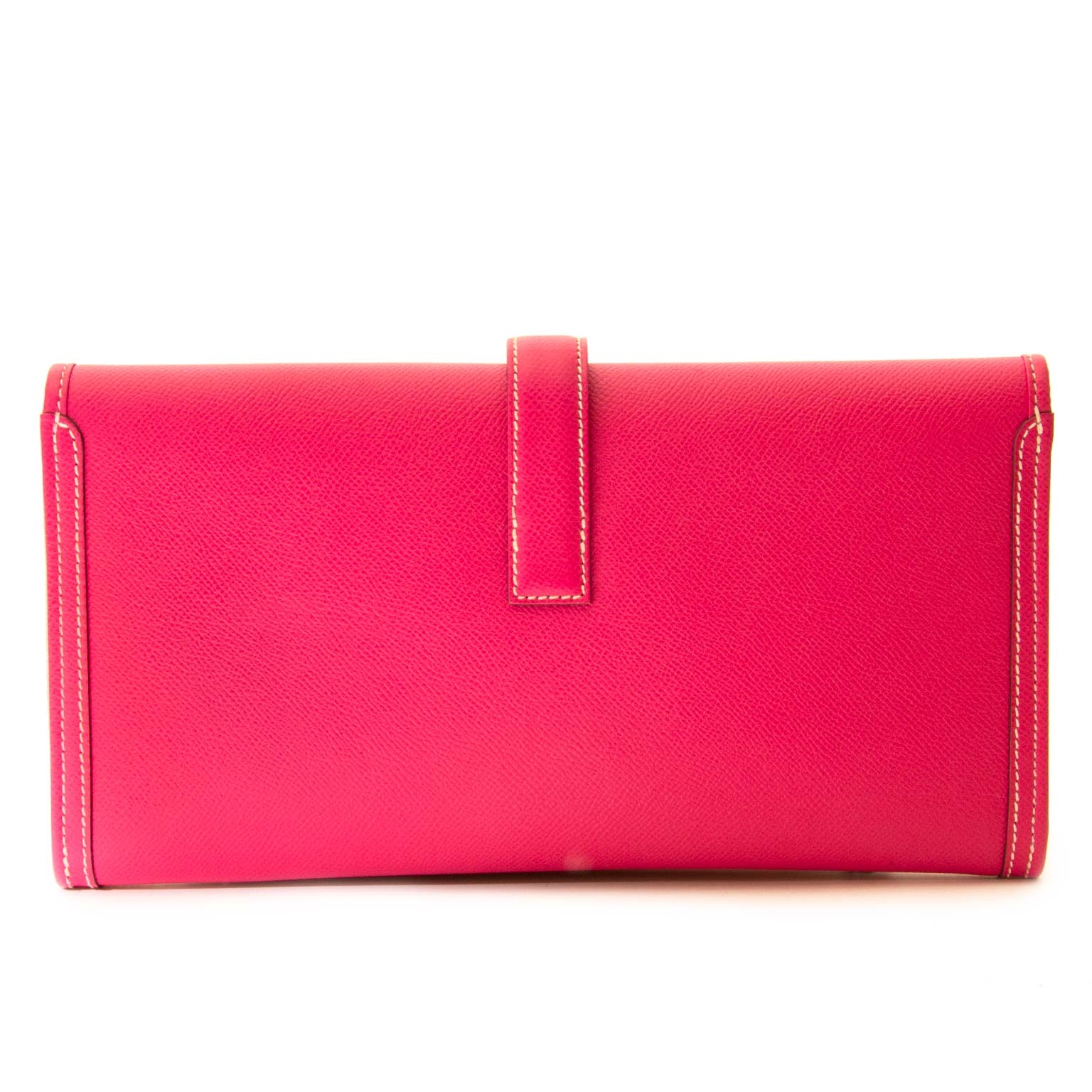 Hermes Jige Elan Clutch Epsom Leather