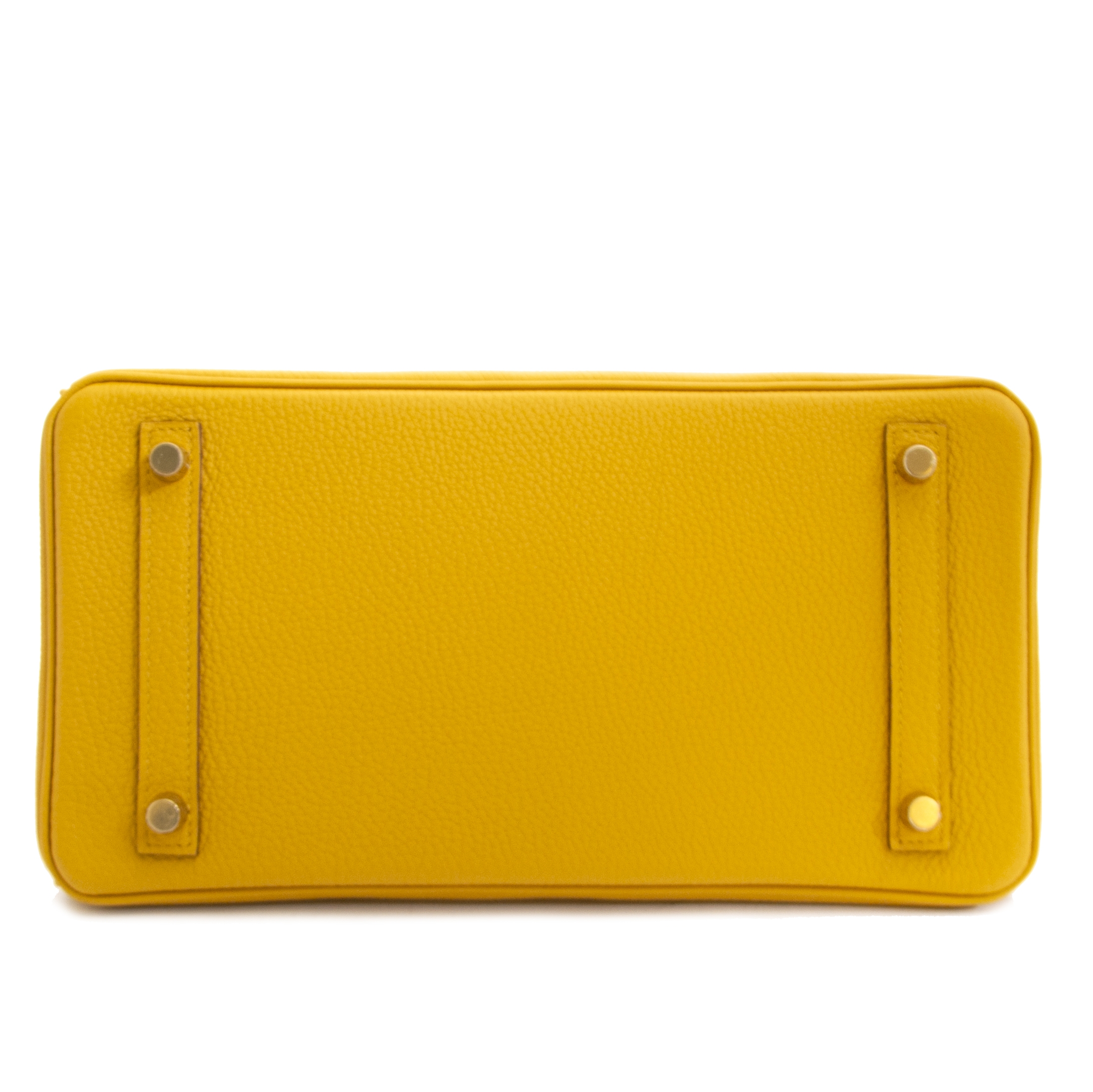 Hermes Birkin 35 Jaune Ambre Togo Gold Hardware – Madison Avenue