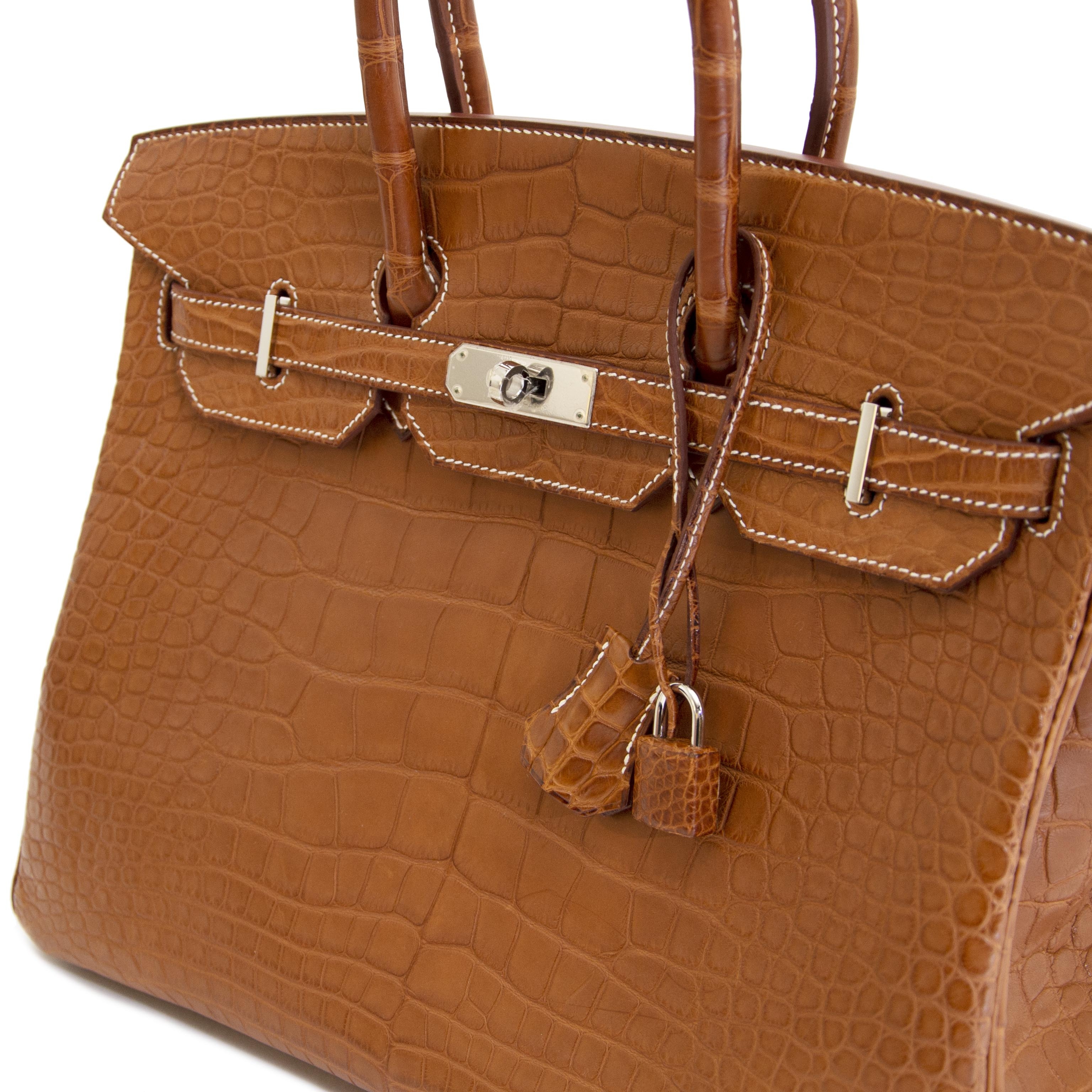 Hermès Birkin 35 Ghillies Barenia Bag