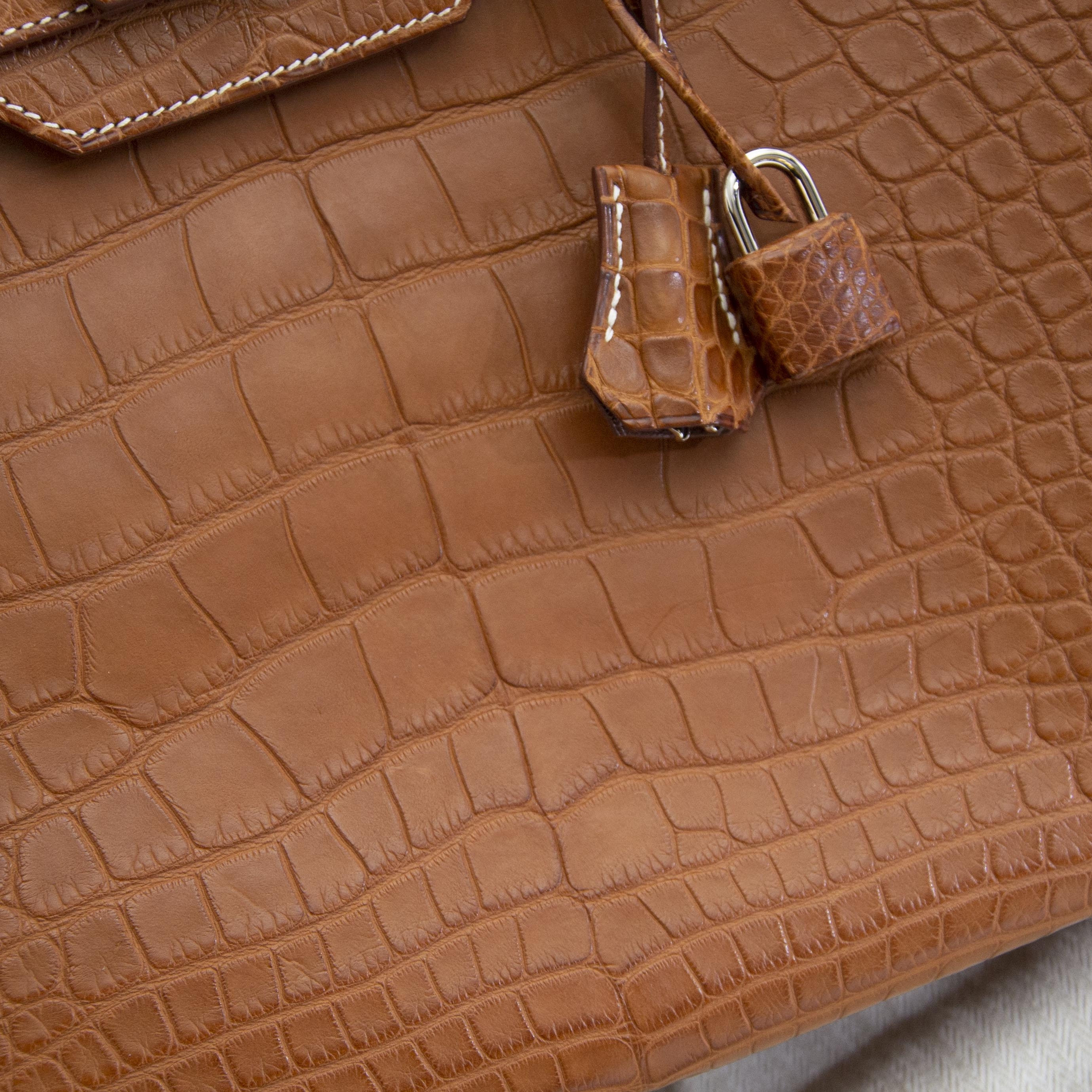 Birkin 35 linen handbag Hermès Beige in Linen - 33490141