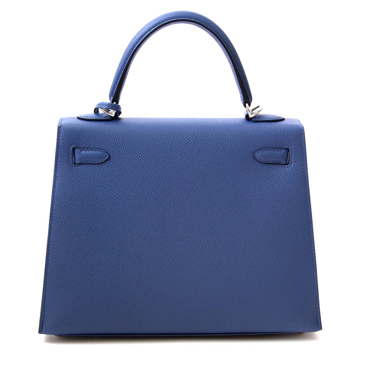 Never Used* Hermès Kelly Sellier 25 Epsom Bleu Brighton PHW