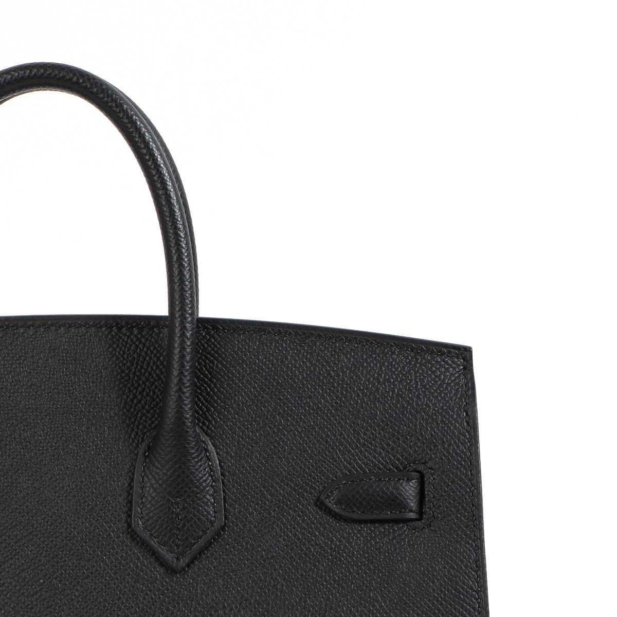 Hermès Birkin 25 Black Epsom Palladium Hardware ○ Labellov ○ Buy