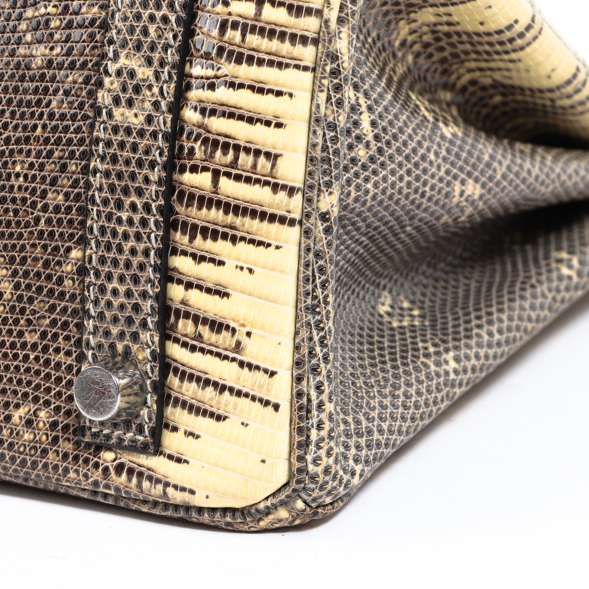 Hermès Birkin 25 Bag Ombre Lizard PHW