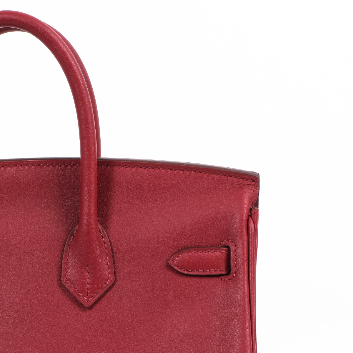Hermes Birkin Handbag Red Jonathan with Gold Hardware 25 Red 214930292