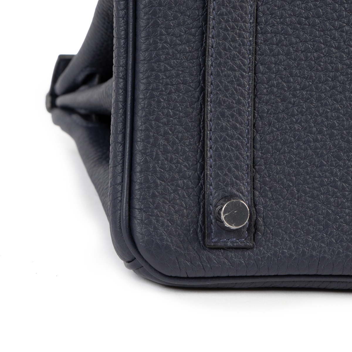 Hermès Birkin Limited Edition 30 Bleu Nuit/Vert Cyprès Officier Togo  Palladium Hardware PHW