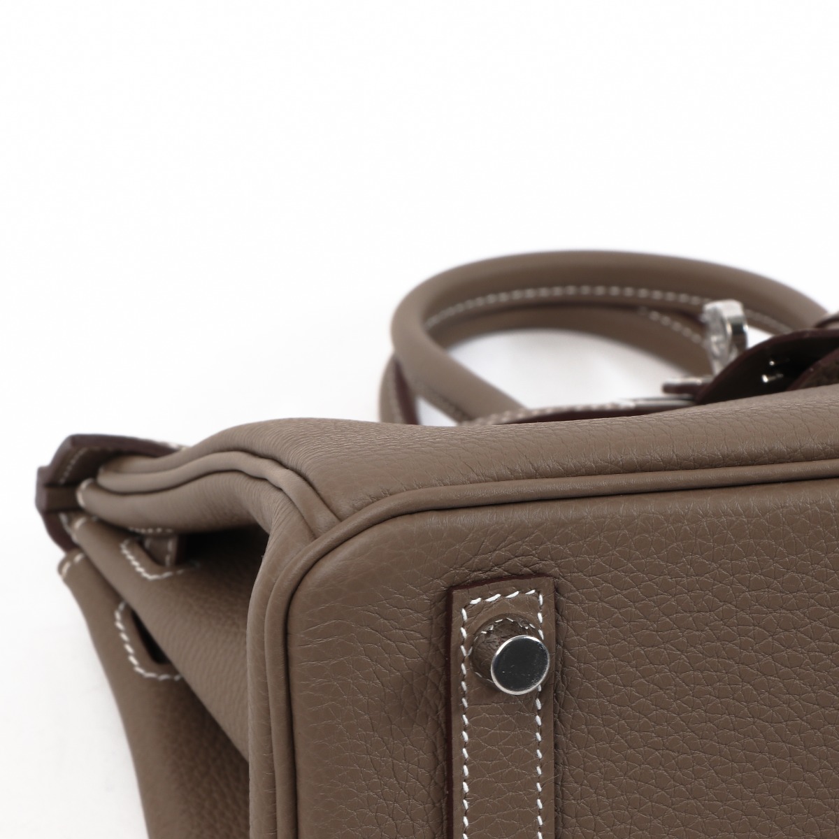 Hermès Kelly 25 Etoupe Epsom Palladium Hardware ○ Labellov ○ Buy and Sell  Authentic Luxury