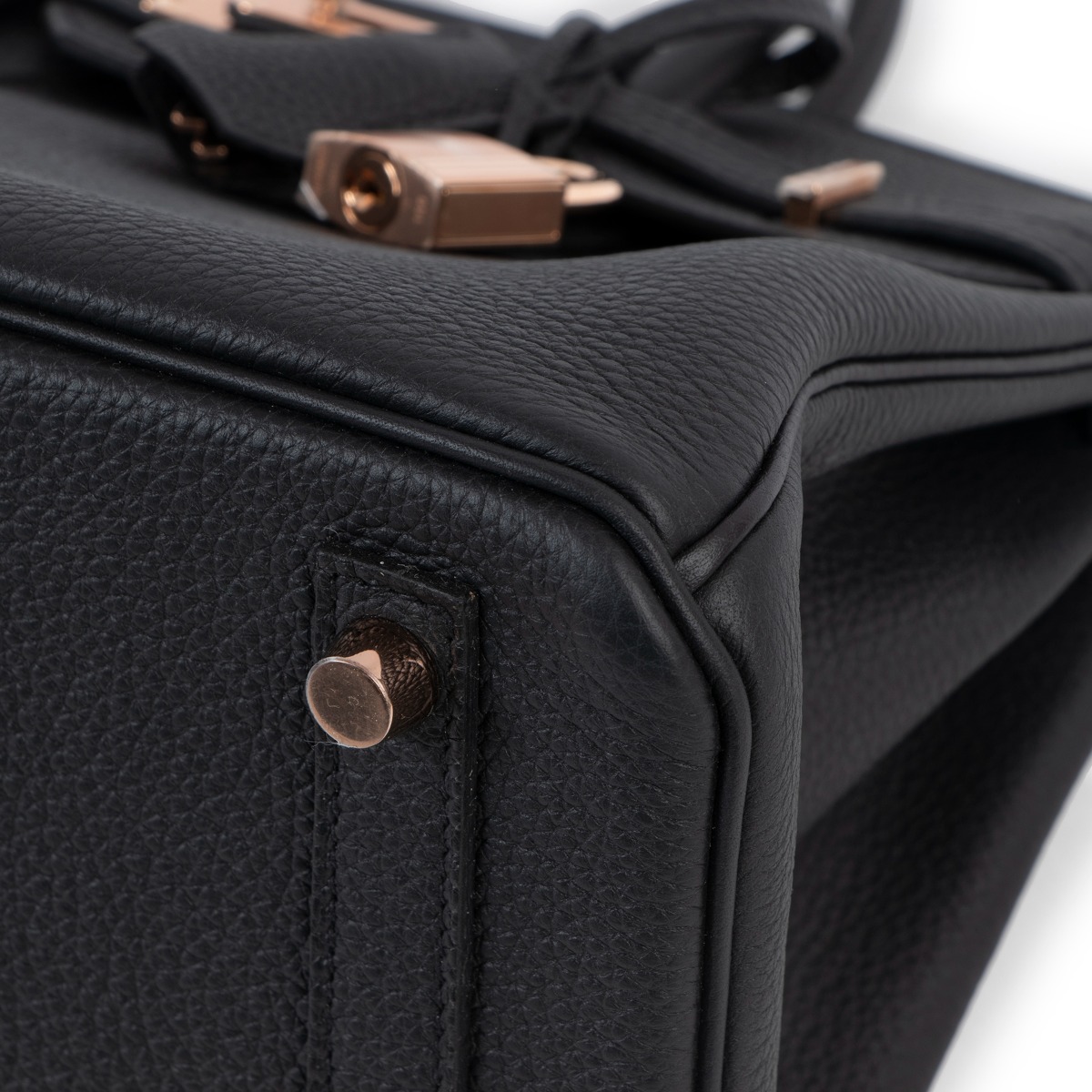 Hermès Birkin 25 Black Togo leather Rose Gold Hardware - 2021, Z – ZAK BAGS  ©️