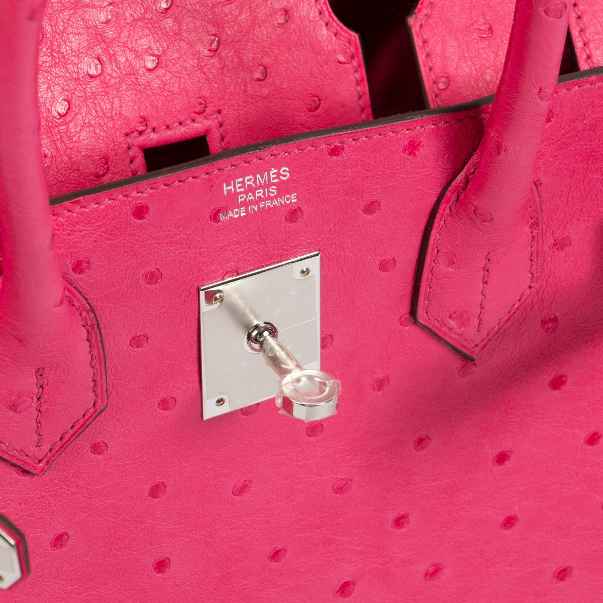 Hermès Birkin 30 Rose Tyrien Ostrich Palladium Hardware PHW — The French  Hunter