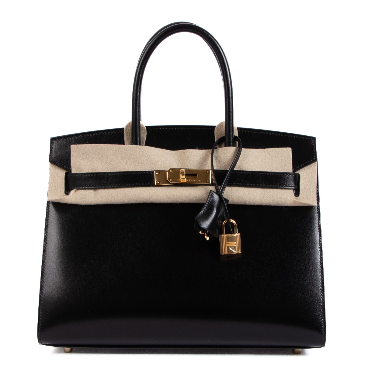 Hermès Birkin Sellier 30 Black Veau Madame GHW ○ Labellov ○ Buy and Sell  Authentic Luxury
