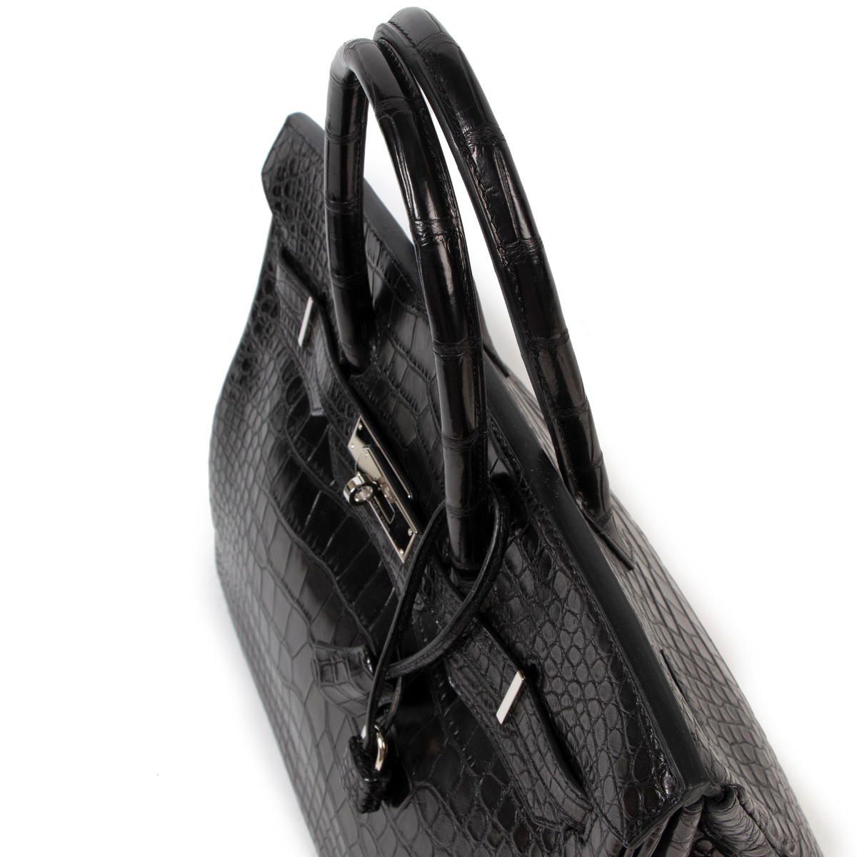 Hermès Birkin 35 Alligator Beton Bag PHW – ZAK BAGS ©️