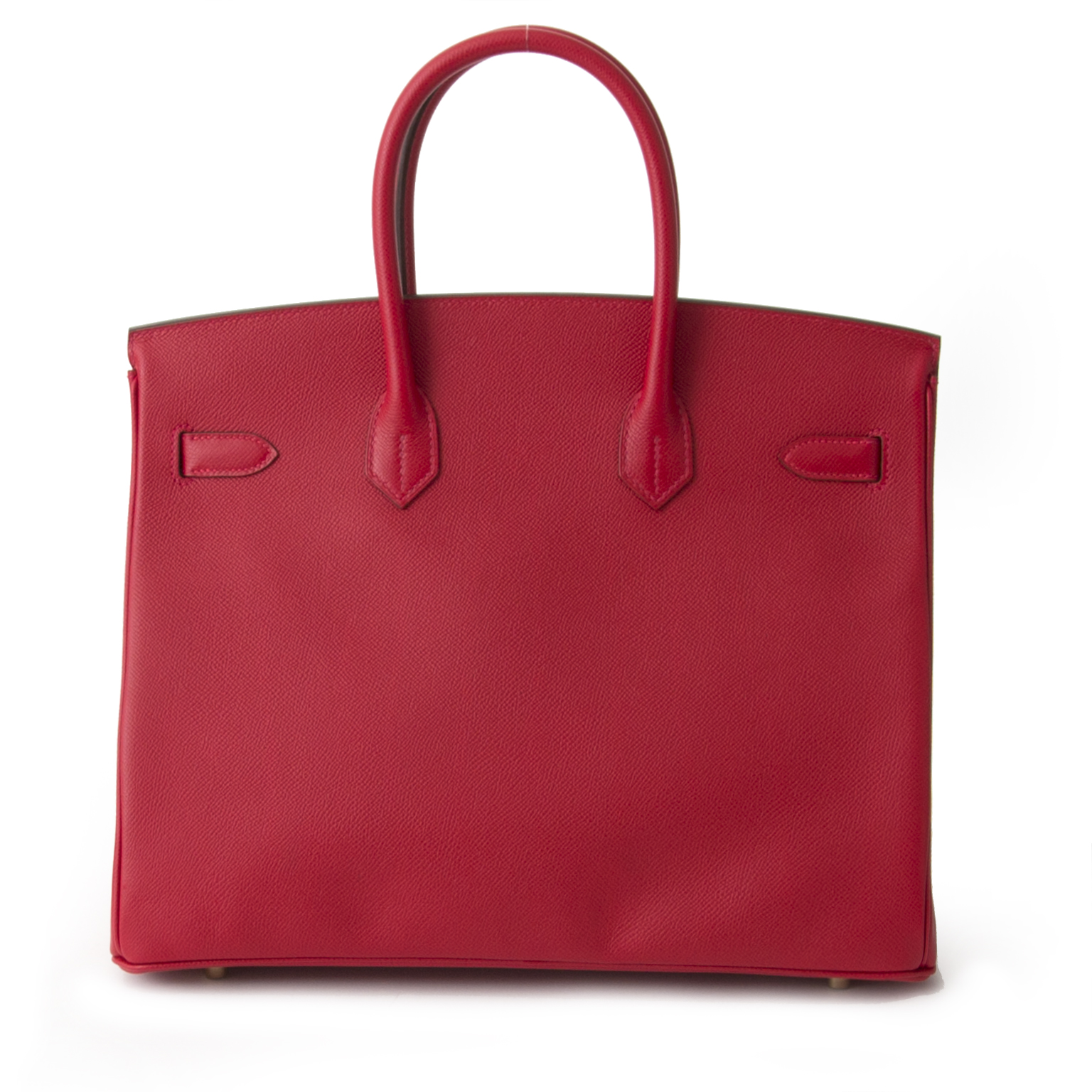 Hermès Birkin 35 Epsom Rouge Tomate GHW ○ Labellov ○ Buy and Sell Authentic  Luxury
