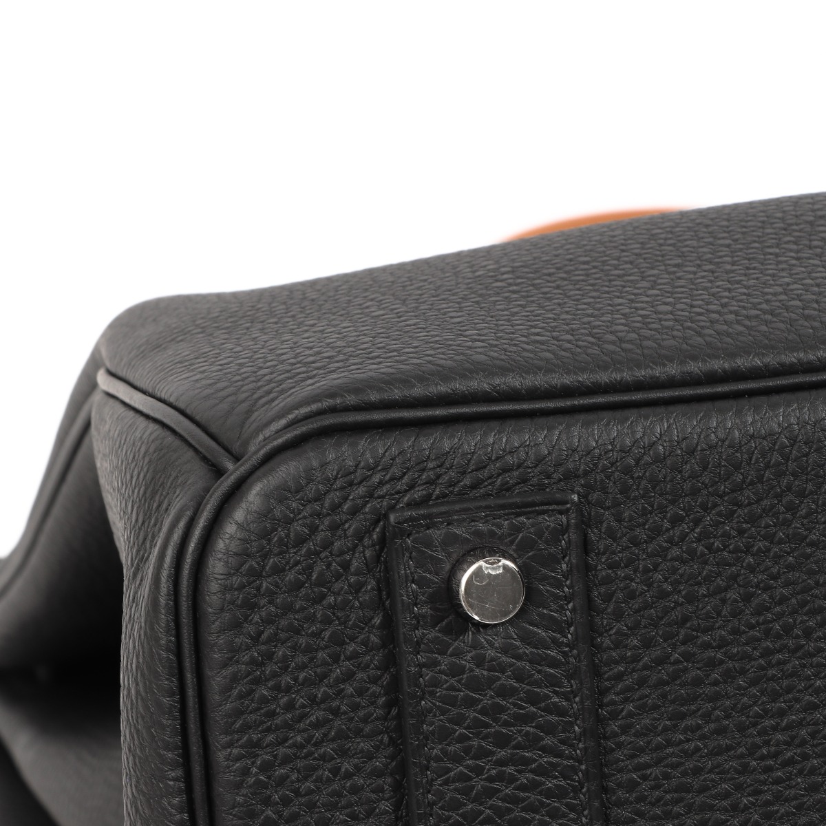 Hermès Haute A Corroiers Black Matte Crocodile HAC Haut à Courroies Birkin 40 Palladium Hardware, 2020 (Like New), Handbag